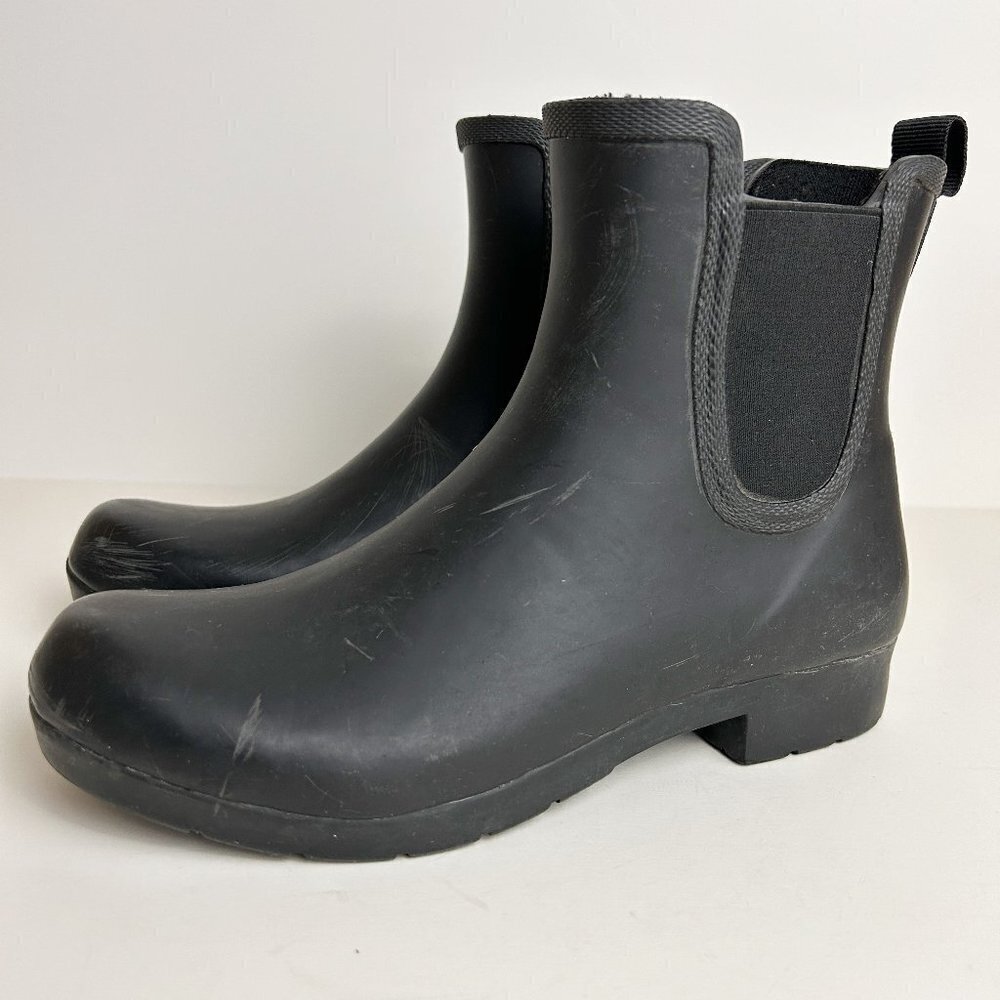 Chooka Eastlake Chelsea Rubber Rain Boots Sz 6